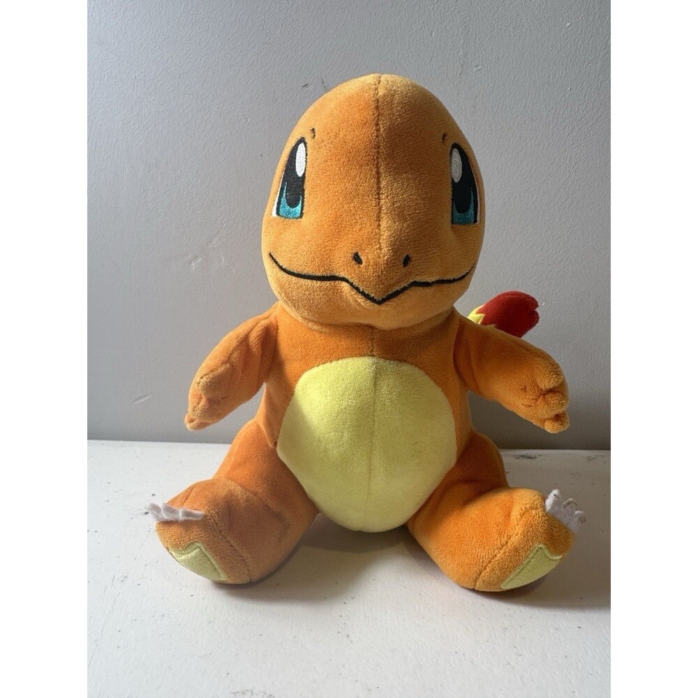 Charmander Plush Nintendo Pokemon Toy 9.5" Stuffed Animal 2024 Jazwares